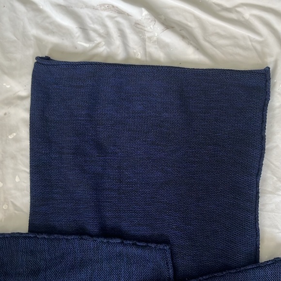 H&M xs navy tunic sweater 100% cotton - Picture 4 of 5